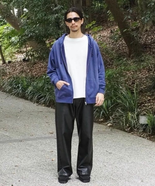 B:MING by BEAMS（ビーミングバイビームス）の「フェード フルジップ パーカー（パーカー・メンズ・ブラック/パープル/グレー・L/M/S/XL）」の4枚目の写真