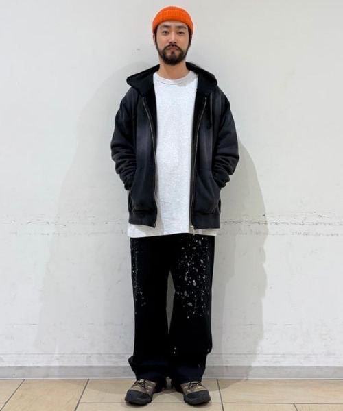 B:MING by BEAMS（ビーミングバイビームス）の「フェード フルジップ パーカー（パーカー・メンズ・ブラック/パープル/グレー・L/M/S/XL）」の6枚目の写真