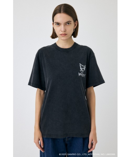 MOUSSY(マウジー)の「KUROMI BOXY Tシャツ(Tシャツ/カットソー・レディース・ブラック/ホワイト・FREE)」の12枚目の写真