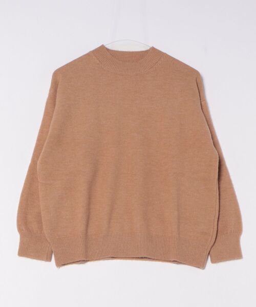L LABEL(エルラベル)の「ニュアンスカラーもちふわニット(ニット/セーター・レディース・ブラウン/マスタード/パープル/ベージュ・FREE)」の13枚目の写真