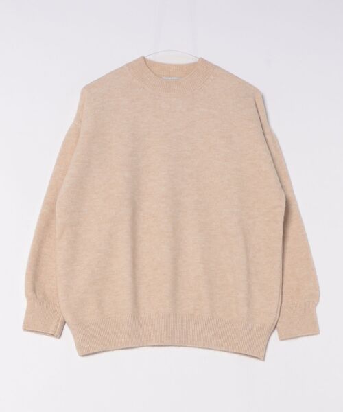 L LABEL(エルラベル)の「ニュアンスカラーもちふわニット(ニット/セーター・レディース・ブラウン/マスタード/パープル/ベージュ・FREE)」の6枚目の写真