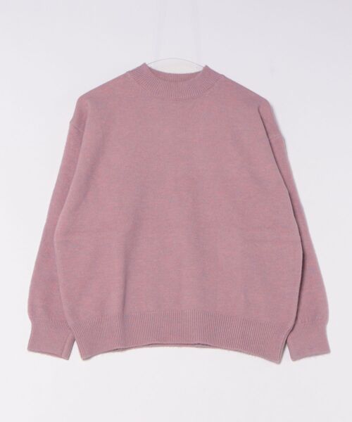 L LABEL(エルラベル)の「ニュアンスカラーもちふわニット(ニット/セーター・レディース・ブラウン/マスタード/パープル/ベージュ・FREE)」の11枚目の写真
