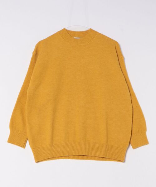 L LABEL(エルラベル)の「ニュアンスカラーもちふわニット(ニット/セーター・レディース・ブラウン/マスタード/パープル/ベージュ・FREE)」の12枚目の写真