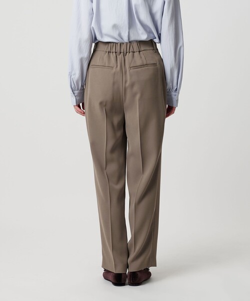 BEAUTY&YOUTH UNITED ARROWS（ビューティーアンドユースユナイテッドアローズ）の「【WEB限定 Wardrobe DAILY MINIMAL】ダブルクロス テーパードパンツ ウォッシャブル（その他パンツ・レディース・ネイビー/ブラック/ブラウン・L/M/S/XS）」の17枚目の写真