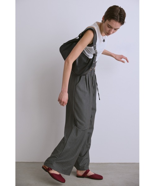 un/neu（アンノイ）の「ワンハンドルタックハンドバッグ / フェイクレザーショルダーバッグ / ペットボトル収納◎（ハンドバッグ・レディース・ブラック/レッド/シルバー・FREE）」の16枚目の写真