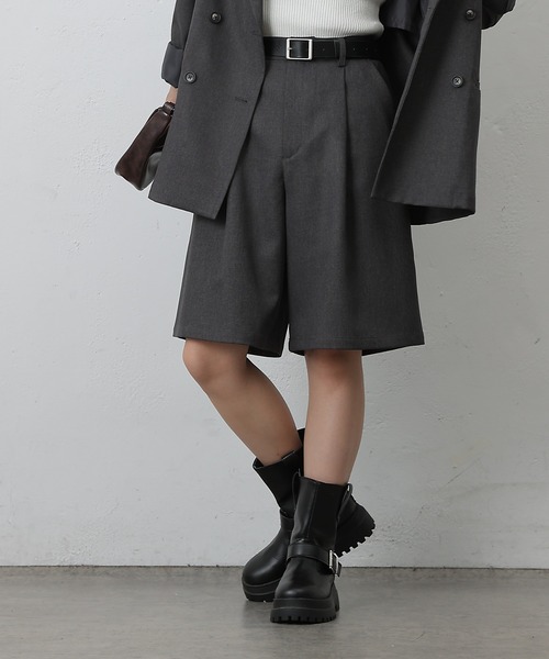 COLONY 2139（コロニートゥーワンスリーナイン）の「ウールライクハーフパンツ（その他パンツ・レディース・ブラック/チャコールグレー/ブラウン・SMALL/MEDIUM）」の17枚目の写真
