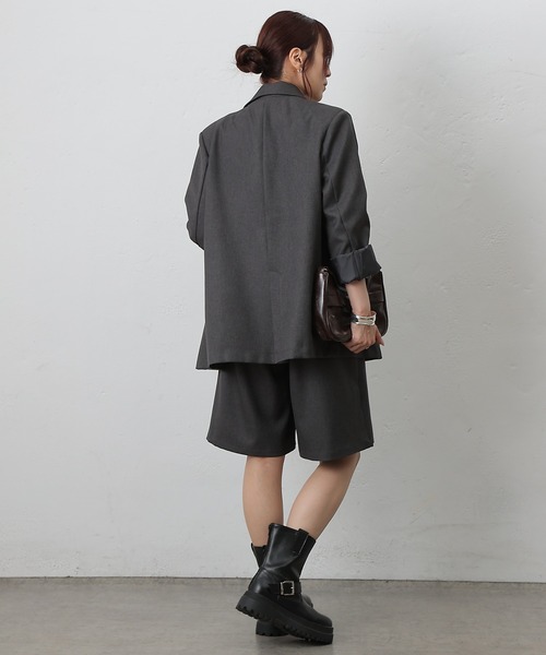 COLONY 2139（コロニートゥーワンスリーナイン）の「ウールライクハーフパンツ（その他パンツ・レディース・ブラック/チャコールグレー/ブラウン・SMALL/MEDIUM）」の20枚目の写真