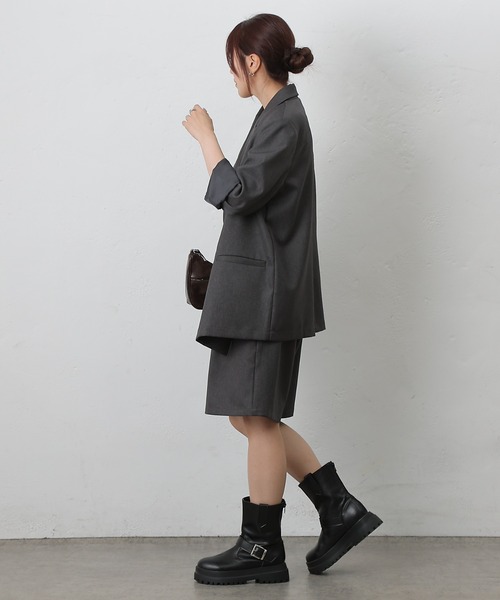 COLONY 2139（コロニートゥーワンスリーナイン）の「ウールライクハーフパンツ（その他パンツ・レディース・ブラック/チャコールグレー/ブラウン・SMALL/MEDIUM）」の21枚目の写真