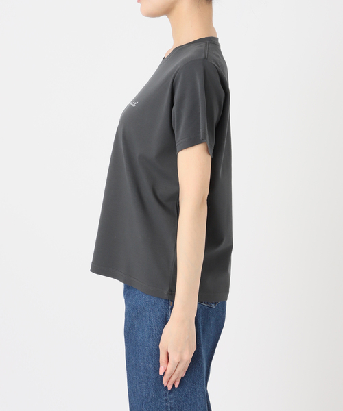B.C STOCK（ベーセーストック）の「《追加》ウォッシャブル / スムースワンポイントロゴTEE（Tシャツ/カットソー・レディース・ブラウン/ホワイト/ブラック系その他・FREE）」の11枚目の写真