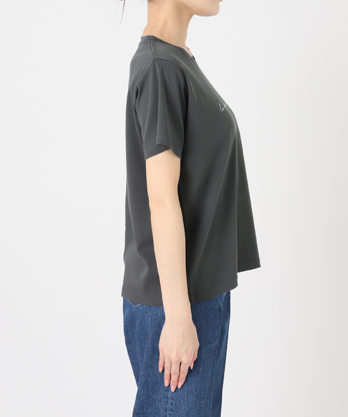 B.C STOCK（ベーセーストック）の「《追加》ウォッシャブル / スムースワンポイントロゴTEE（Tシャツ/カットソー・レディース・ブラウン/ホワイト/ブラック系その他・FREE）」の13枚目の写真