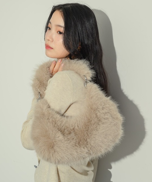 NEUNA（ヌナ）の「ファームーンバッグ（ショルダーバッグ・レディース・ベージュ/ブラック・FREE）」の12枚目の写真