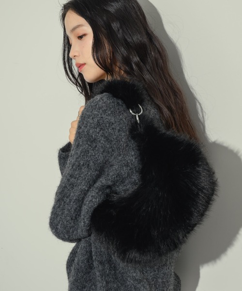 NEUNA（ヌナ）の「ファームーンバッグ（ショルダーバッグ・レディース・ベージュ/ブラック・FREE）」の14枚目の写真