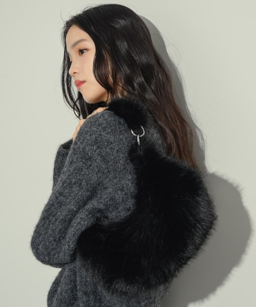 NEUNA（ヌナ）の「ファームーンバッグ（ショルダーバッグ・レディース・ベージュ/ブラック・FREE）」の13枚目の写真