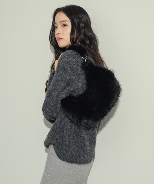 NEUNA（ヌナ）の「ファームーンバッグ（ショルダーバッグ・レディース・ベージュ/ブラック・FREE）」の11枚目の写真