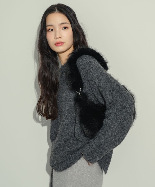 NEUNA（ヌナ）の「ファームーンバッグ（ショルダーバッグ・レディース・ベージュ/ブラック・FREE）」の20枚目の写真