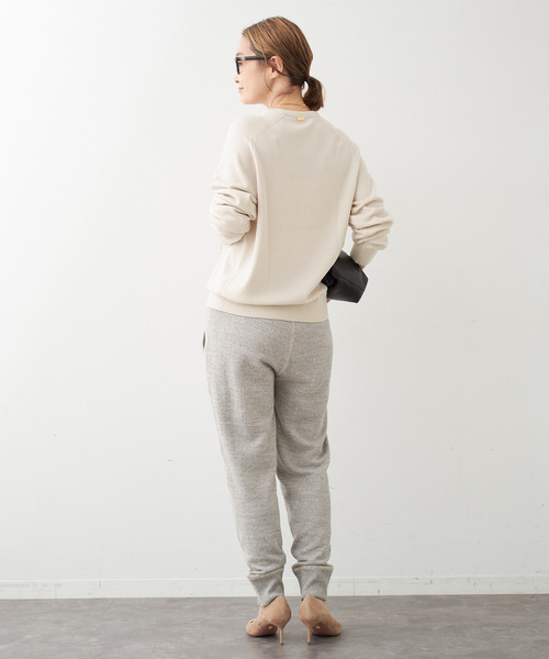 ドゥーズィエムクラス　WISH クルーネック プルオーバー　ホワイト Deuxieme Classe（ドゥーズィエムクラス）の「*WISH クルー