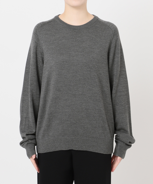 Deuxieme Classe *WISH クルーネック プルオーバー ニット WISH クルーネック プルオーバー（ニット／セーター）｜Deuxieme