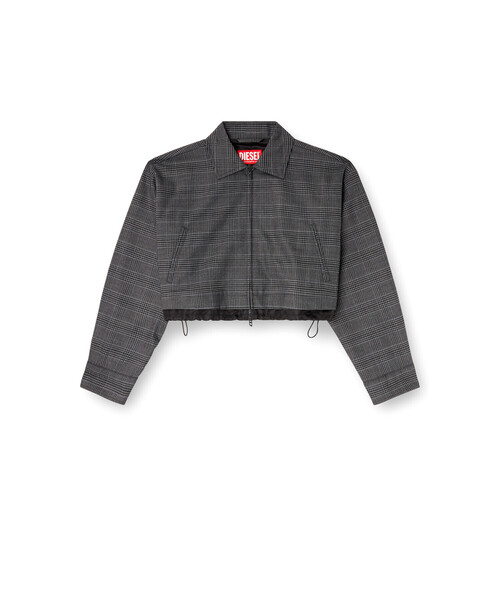 DIESEL（ディーゼル）の「ウィメンズ ジャケット J-TING-FEM（ブルゾン・レディース・ブラック・38/42/40/44）」の5枚目の写真