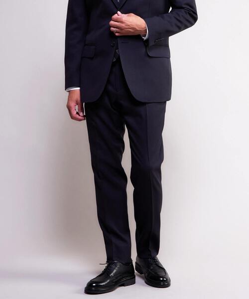 ソラーロヘリンボーン/ウィンドペン ウォッシャブルスーツ | 防シワ