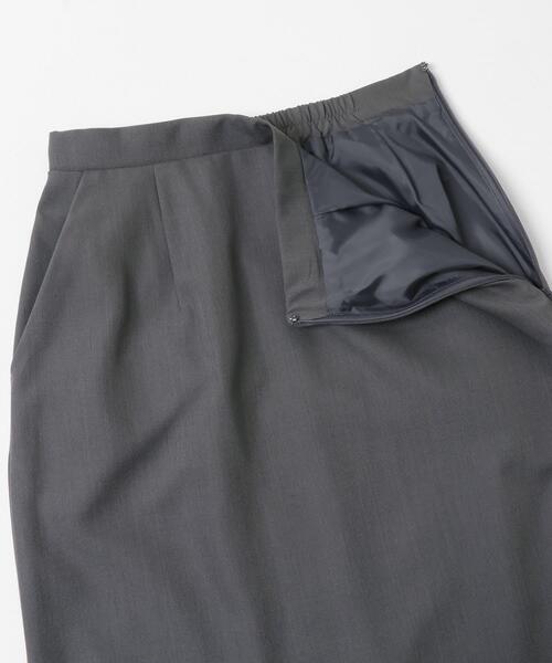 SENSE OF PLACE by URBAN RESEARCH（センスオブプレイスバイアーバンリサーチ）の「マルチウェイレイヤードスカート（スカート・レディース・グレー/ベージュ・MEDIUM/SMALL）」の16枚目の写真