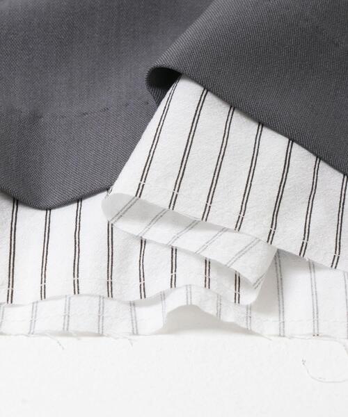 SENSE OF PLACE by URBAN RESEARCH（センスオブプレイスバイアーバンリサーチ）の「マルチウェイレイヤードスカート（スカート・レディース・グレー/ベージュ・MEDIUM/SMALL）」の19枚目の写真