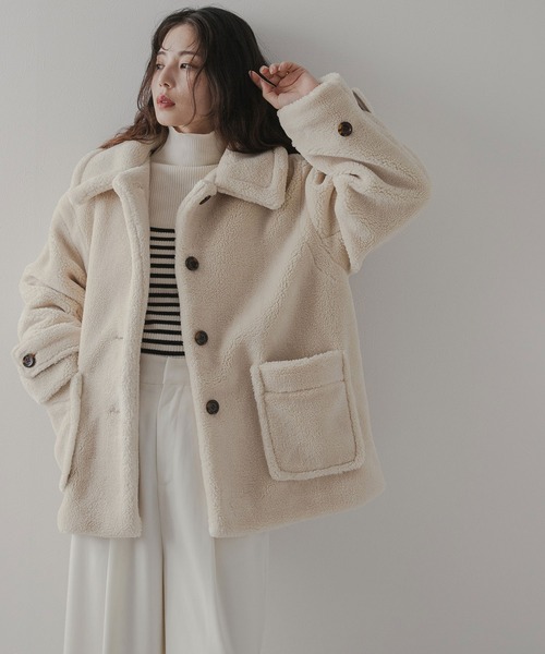 セール】テディベアミドルコート（その他アウター）｜rectangle