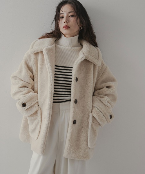 セール】テディベアミドルコート（その他アウター）｜rectangle