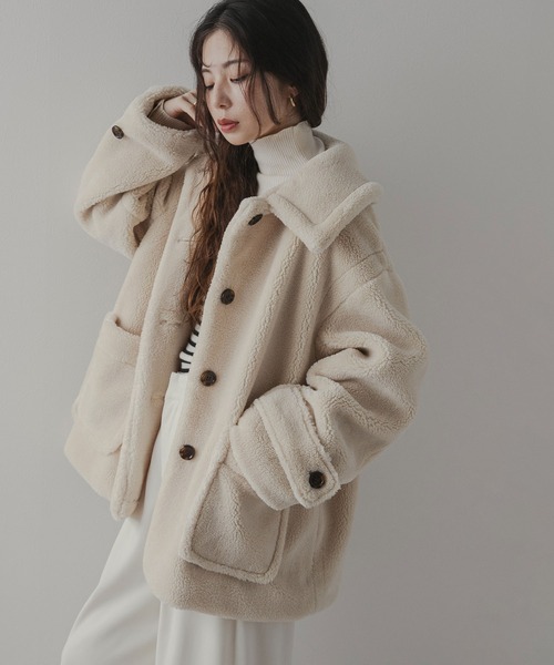 セール】テディベアミドルコート（その他アウター）｜rectangle