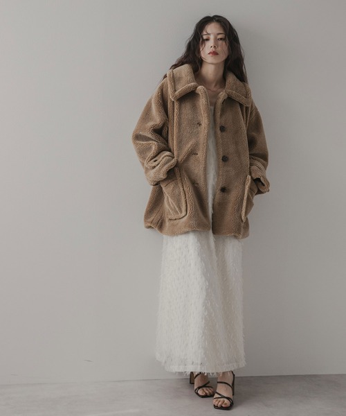 セール】テディベアミドルコート（その他アウター）｜rectangle