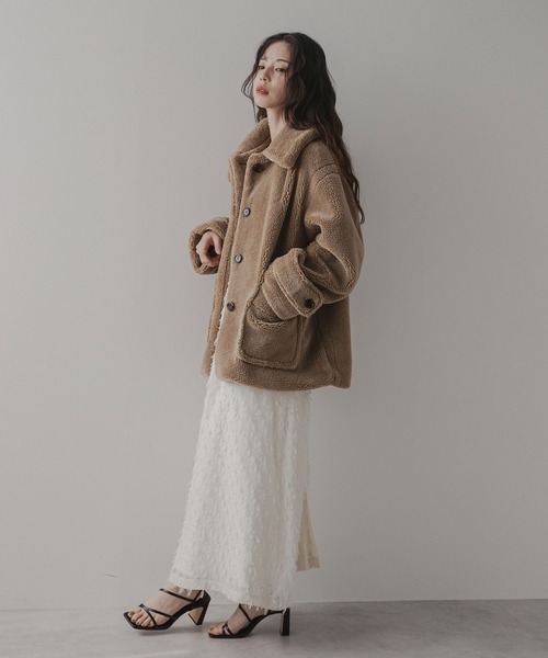 セール】テディベアミドルコート（その他アウター）｜rectangle