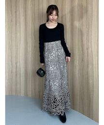 SNIDEL | レーススカート(スカート)