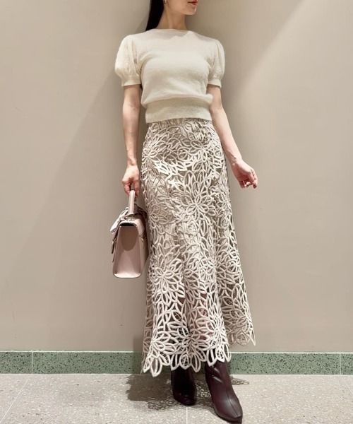 レーススカート（スカート）｜SNIDEL（スナイデル）の