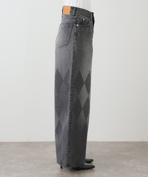 MASU(エムエーエスユー)の「MASU MB BAGGY JEANS DIAMOND B25F9PL003:デニムパンツ(デニムパンツ・レディース・ブラック・42)」の13枚目の写真