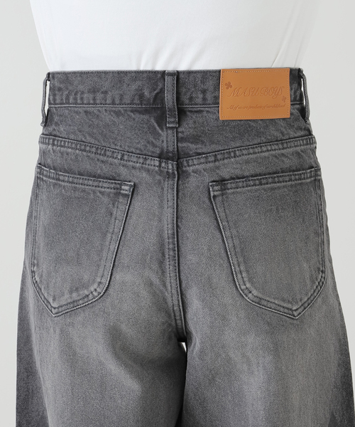 MASU(エムエーエスユー)の「MASU MB BAGGY JEANS DIAMOND B25F9PL003:デニムパンツ(デニムパンツ・レディース・ブラック・42)」の11枚目の写真