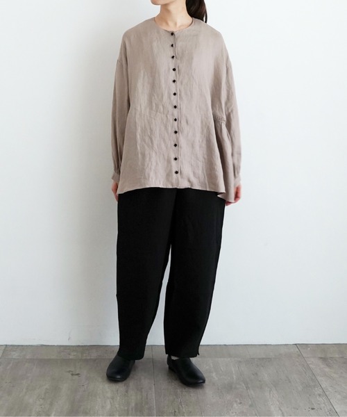 オオカミとこもれびのホワイトリリー（シャツ/ブラウス）｜オオカミと