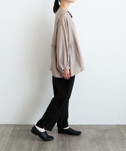 オオカミとこもれびのホワイトリリー（シャツ/ブラウス）｜オオカミと