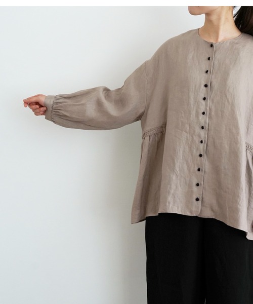 オオカミとこもれびのホワイトリリー（シャツ/ブラウス）｜オオカミと