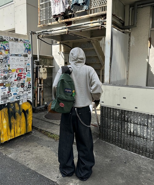 kutir(クティール)の「HATOME STUDS DESIGN RIGID BAGGY DENIM PANTS/ハトメスタッズデザインリジットバギーデニムパンツ(デニムパンツ・メンズ・インディゴブルー/ブラック・LARGE/SMALL/MEDIUM)」の14枚目の写真