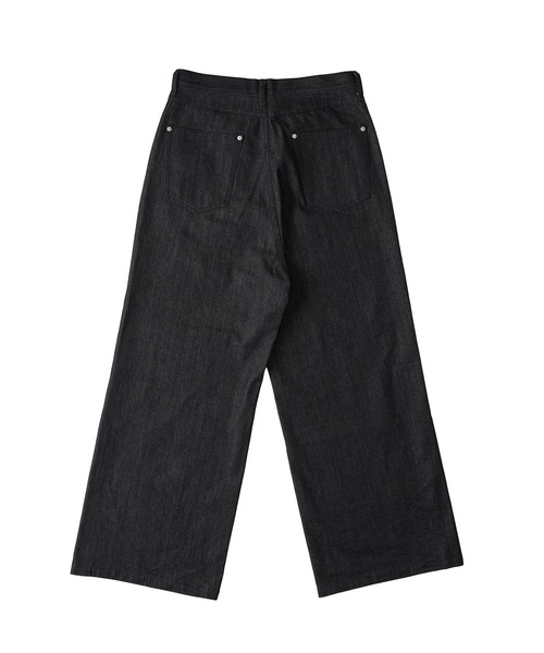 kutir(クティール)の「HATOME STUDS DESIGN RIGID BAGGY DENIM PANTS/ハトメスタッズデザインリジットバギーデニムパンツ(デニムパンツ・メンズ・インディゴブルー/ブラック・LARGE/SMALL/MEDIUM)」の16枚目の写真