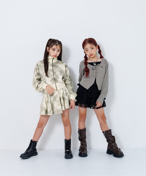 algy（アルジー）の「グリッター裏毛スウェットセットアップ（セットアップ・キッズ・ブラック/オフホワイト・XX-SMALL/X-SMALL/SMALL/MEDIUM）」の5枚目の写真