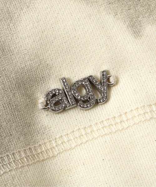 algy（アルジー）の「グリッター裏毛スウェットセットアップ（セットアップ・キッズ・ブラック/オフホワイト・XX-SMALL/X-SMALL/SMALL/MEDIUM）」の9枚目の写真