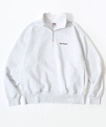BEN DAVIS（ベンデイビス）の「BEN DAVIS/ベンデイビス HEAVY SWEAT HALF ZIP/オーバーサイズ 裏起毛 ロゴ ワンポイント刺繍 ハーフジップ スウェット トレーナー/レディース メンズ（スウェット・メンズ）」