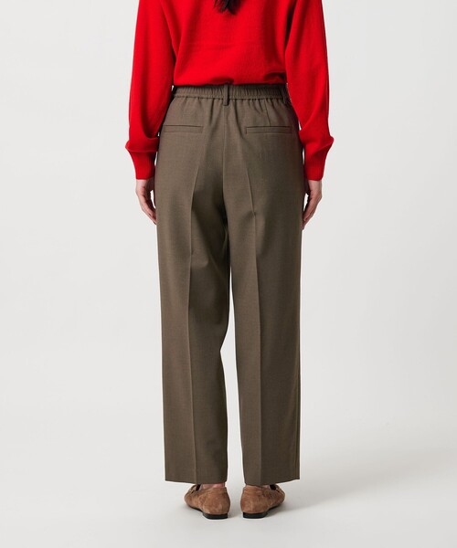 BEAUTY&YOUTH UNITED ARROWS（ビューティーアンドユースユナイテッドアローズ）の「タックテーパードパンツ ウォッシャブル（スラックス・レディース・ブラック/グレー系/モカ・M/XS/S/L）」の15枚目の写真