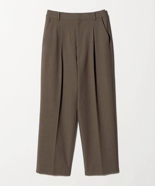 BEAUTY&YOUTH UNITED ARROWS（ビューティーアンドユースユナイテッドアローズ）の「タックテーパードパンツ ウォッシャブル（スラックス・レディース・ブラック/グレー系/モカ・M/XS/S/L）」の16枚目の写真