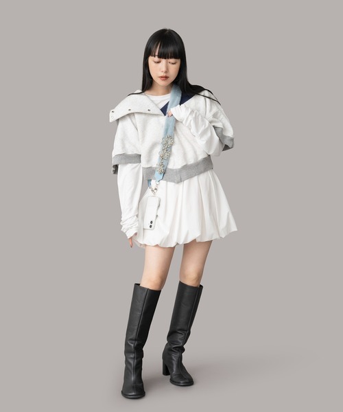 Casselini(キャセリーニ)の「Casselini(キャセリーニ)ビーズファーモバイルショルダー(スマホグッズ・レディース・アイボリー/ブラック/ブルー・FREE)」の18枚目の写真