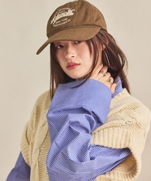 MIRROR STOKE（ミラーストーク）の「【ZOZO限定】LETTERING LOGO CAP（キャップ・レディース）」