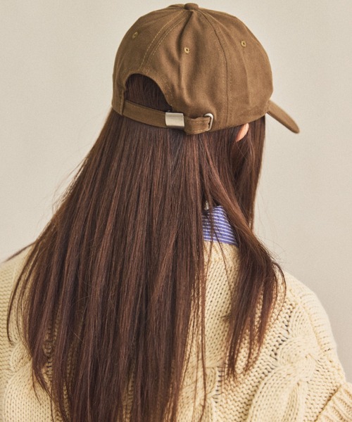 MIRROR STOKE(ミラーストーク)の「【ZOZO限定/追加】LETTERING LOGO CAP/レタリングロゴキャップ(キャップ・レディース・ブラック/ブラウン/ネイビー・FREE)」の5枚目の写真