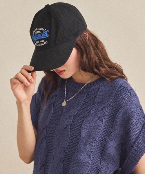 MIRROR STOKE(ミラーストーク)の「【ZOZO限定/追加】LETTERING LOGO CAP/レタリングロゴキャップ(キャップ・レディース・ブラック/ブラウン/ネイビー・FREE)」の19枚目の写真