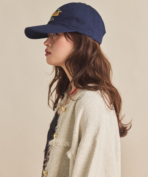 MIRROR STOKE(ミラーストーク)の「【ZOZO限定/追加】LETTERING LOGO CAP/レタリングロゴキャップ(キャップ・レディース・ブラック/ブラウン/ネイビー・FREE)」の13枚目の写真