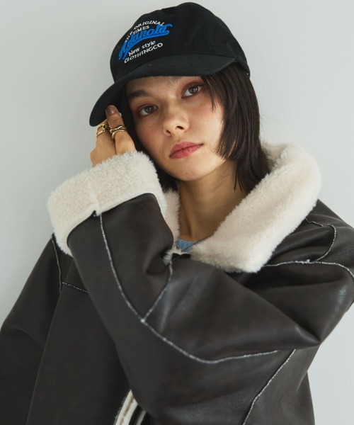 MIRROR STOKE(ミラーストーク)の「【ZOZO限定/追加】LETTERING LOGO CAP/レタリングロゴキャップ(キャップ・レディース・ブラック/ブラウン/ネイビー・FREE)」の22枚目の写真